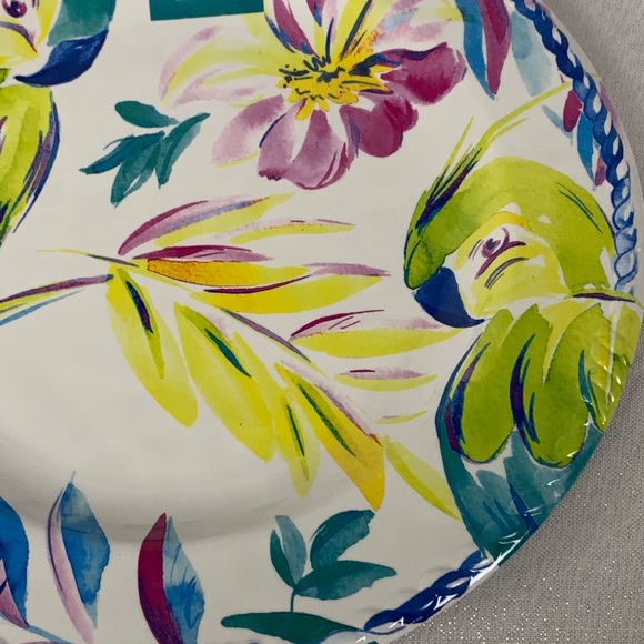 Artistic Accents Dining Artistic Accents Parrot Melamine Dinner